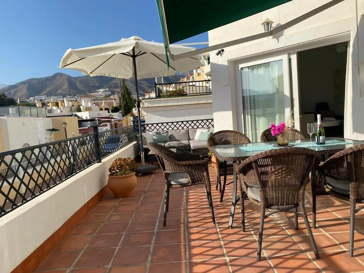 Miramar Nerja - Luxury Apartment Near Burriana Beach With Pool 0*,  Espanha